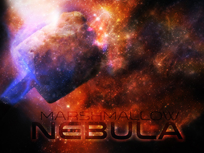 Marshmallow Nebula hello computer hubble illustration marshmallow nebula photoshop space travel telescope