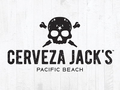 Cerveza Jack's Logo bar logo mexican restaurant