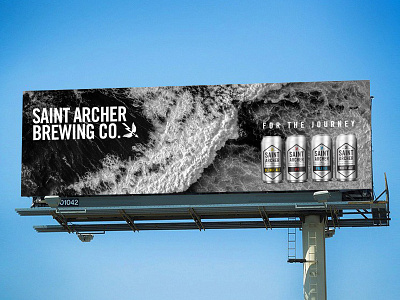 Billboard beer billboard sign