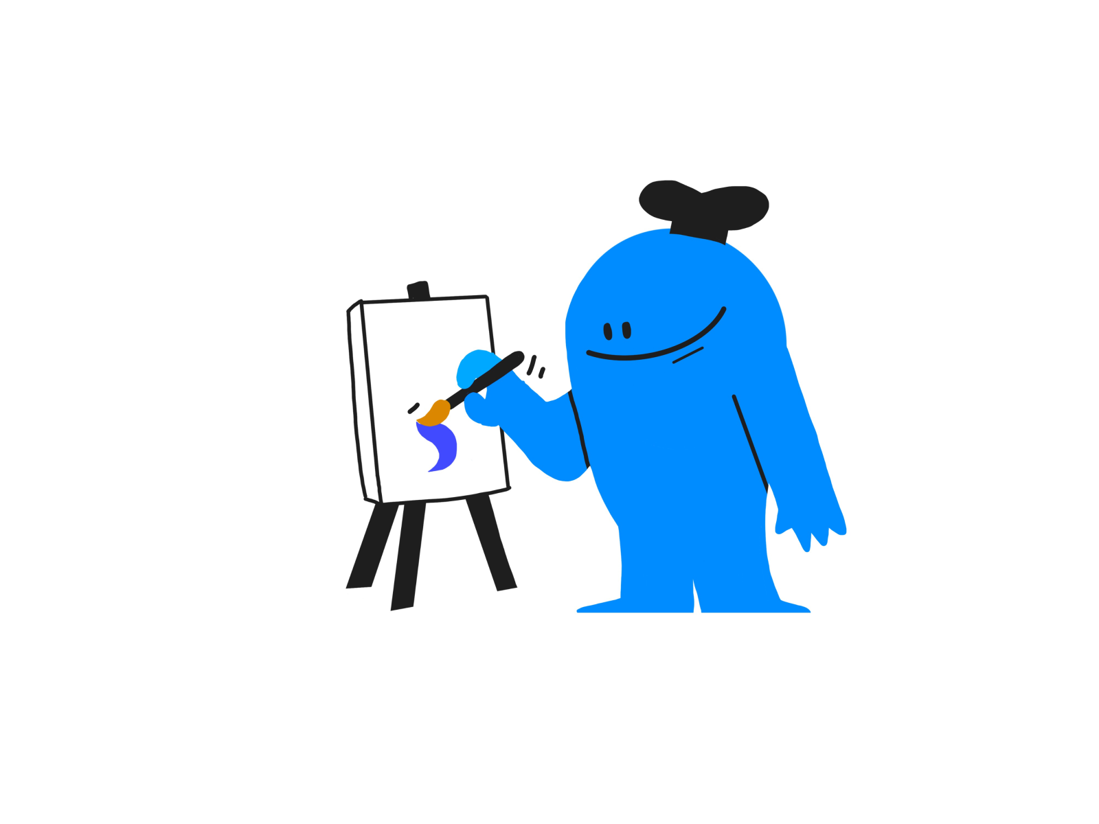 Artiste by Camilo Bejarano on Dribbble