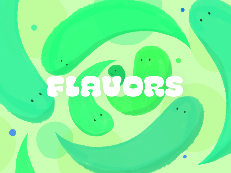 Flavors - Lime procreate photoshop illustration thelittlelabs colors fruits flavors