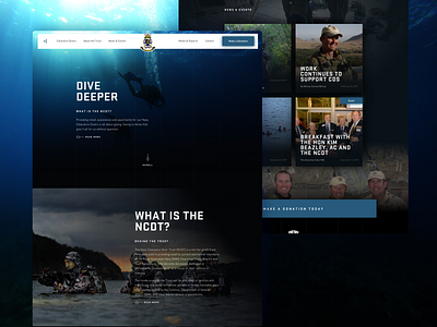 NCDT Homepage Concept