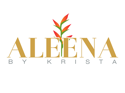 Aleena by Krista Branding - Final Design branding illustration logo typography vector