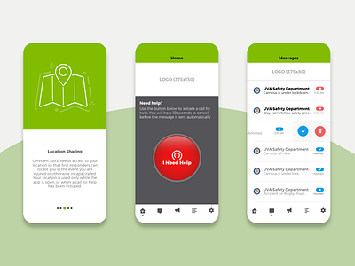 Safety App Design app ui uidesign uiux ux uxdesign