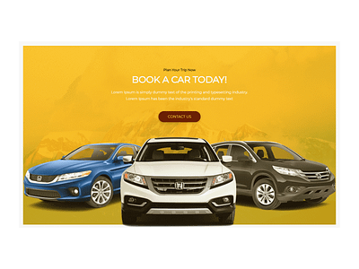 Car booking header car booking car booking app header section