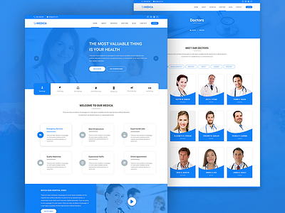 Medica Plus – PSD Templates