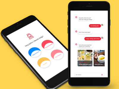Assistance concept homeremedy medical app