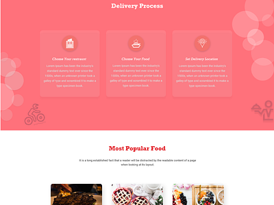 Landing page Continue