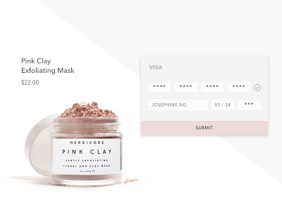 Daily UI Challenge: 002 Credit Card Checkout