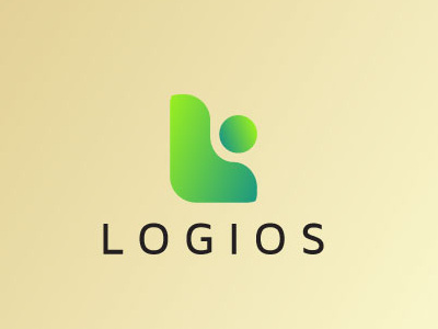 Logios Logo design icon logo typography vector