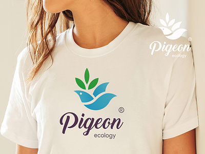 Pigeon brand design ecology logo logodesign logotype