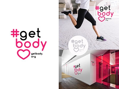 #get body logo branding design fitness logo logodesign logotype sport