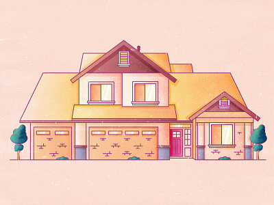 House design illustration