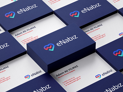 eNabız business card branding businesscard