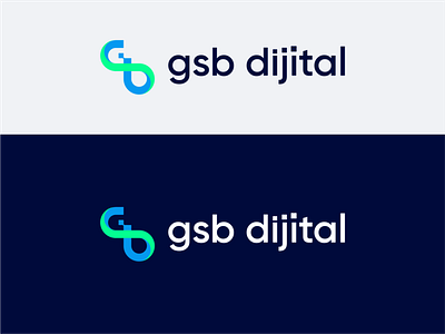 GSB dijital logo design branding gsb logo logo design