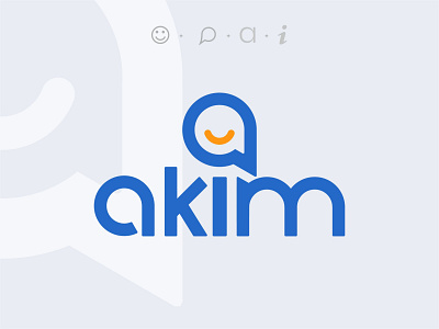akim logo design branding chat logo logo design