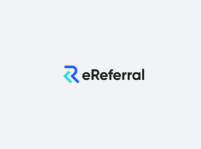 e-Referral | Logo Desigin e+R Letter branding design er letter logo logo design