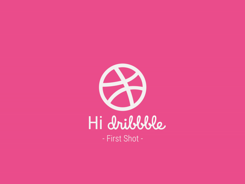 First Shot hello hello dribbble hi