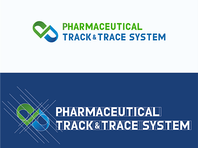 Pharmaceutical Track & Trace System drug logo logo design track and trace