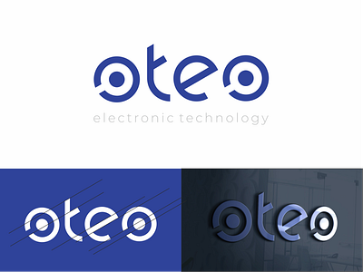 Oteo | Electronic Technology - Logo Design logo logo design