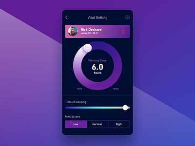 Setting - Daily UI 007