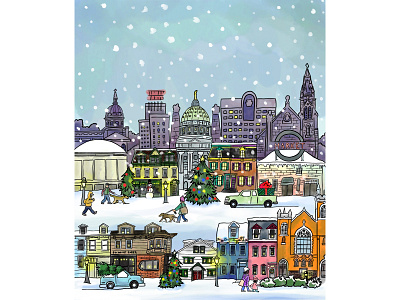 The Burg December 2019 cover illustration