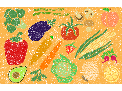 Vegetables illustration vegetables