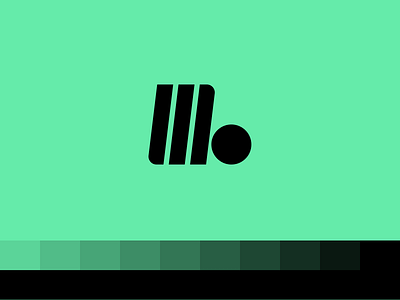 https://maxbailey.me 2021 black branding clean contrast green icon lockup logo minimal mint modern simple typography