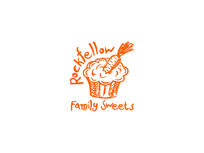 Rockfellow Family Sweets brand branding identity illustration logo logodesign logoinspiration logotype
