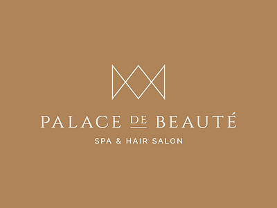 Palace De Beaute identity logo
