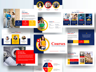 Education Presentation | Online Class | Course animation branding business card calligraphy company branding course education education online education presenation graphic design illustration marker motion graphics online online class powerpoint presentation school typography ux