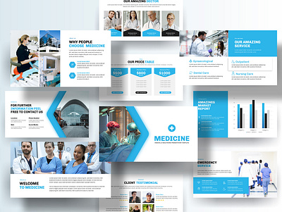 Medical and Healthcare PowerPoint Presentation Design. animation branding calligraphy clinic company branding design doctor graphic design healthcare illustration lettering logo marker medical medical powerpoint medical powerpoint presentation motion graphics pharmacy presentation ui
