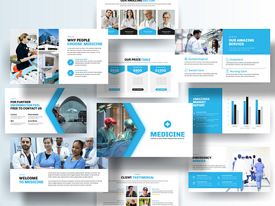 Medical and Healthcare PowerPoint Presentation Design. animation branding calligraphy clinic company branding design doctor graphic design healthcare illustration lettering logo marker medical medical powerpoint medical powerpoint presentation motion graphics pharmacy presentation ui