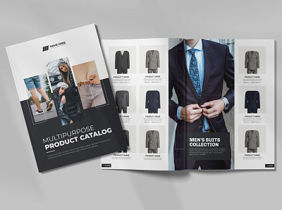 Multipurpose Product Catalog Template Design catalog catalog design catalog template catalogue catalogue design lookbook lookbook design product catalog vector catalog