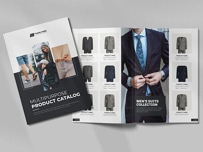 Multipurpose Product Catalog Template Design