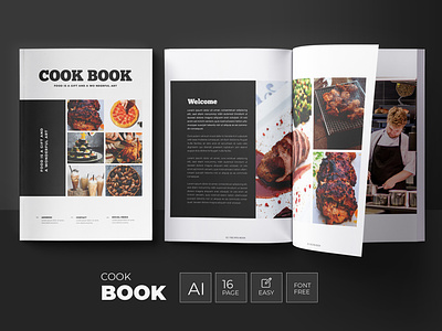 Cook Book | Recipe Book | Food Menu | Look book