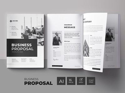 Project Proposal | Business Proposal | Proposal branding graphic design logo motion graphics website proposal