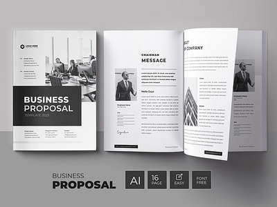 Project Proposal | Business Proposal | Proposal branding graphic design logo motion graphics website proposal