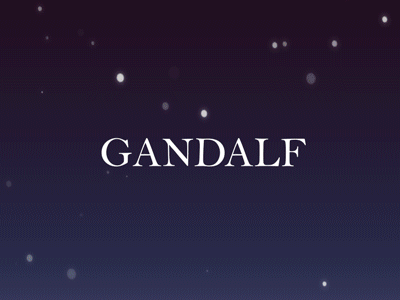 Gandalf gandalf gif hobbit magic