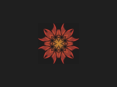 Barberton Daisy gif loading ui