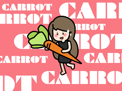 Carrot gif loading ui