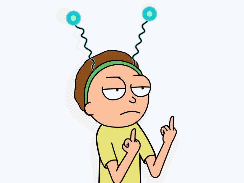 Rick and Morty and gif icon logo morty rick ui