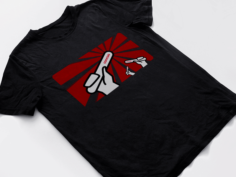 T shirt by Nagi on Dribbble
