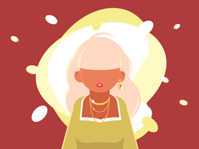 Flipped( ໊๑˃̶͈⌔˂̶͈)* girl icon illustration logo ui