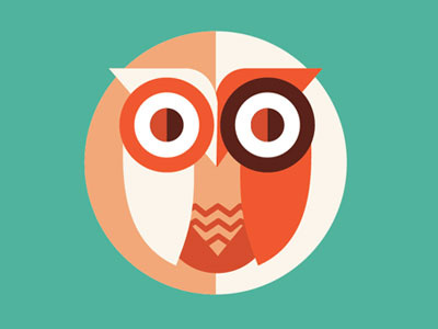 Owl for a logo icon identity logo owl vector