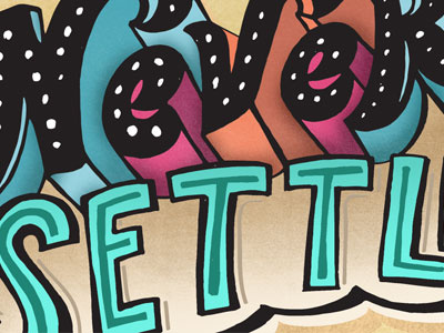 Never settle going digital... hand drawn hand lettering lettering type typography