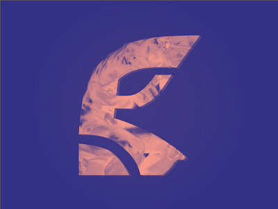 #TypeHue: E challenge duotone e letter typehue typography