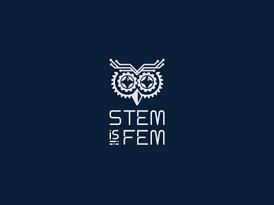 STEM is FEM branding equality female feminism feminist graphic design graphicdesign identity logo logo design logodesign logos logotype stem vector айдентика бренд брендинг брендирование логотип