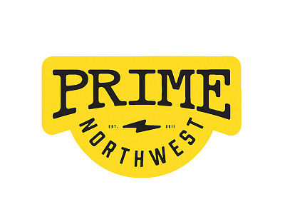 PNW black bolt logo pitch pnw prime seattle washington yellow