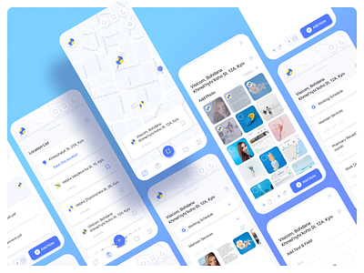 Map Jotter — Mobile App Design Concept app concept data by location interaction animation interaction design save note ui ux
